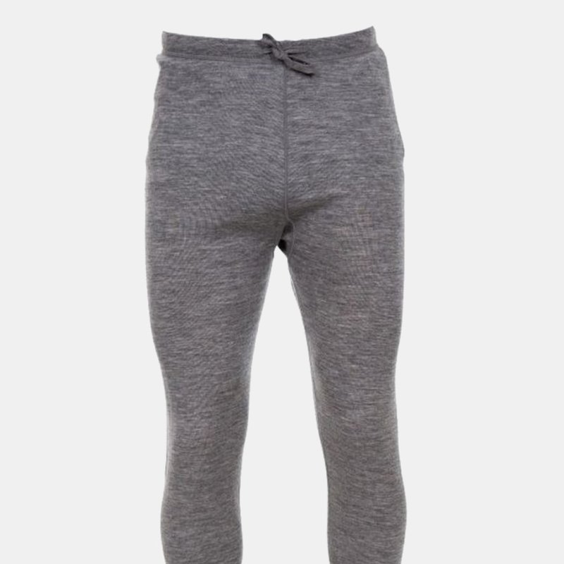 Shop Trespass Mens Fitchner Merino Base Layer Pants (dark Gray Marl) In Grey