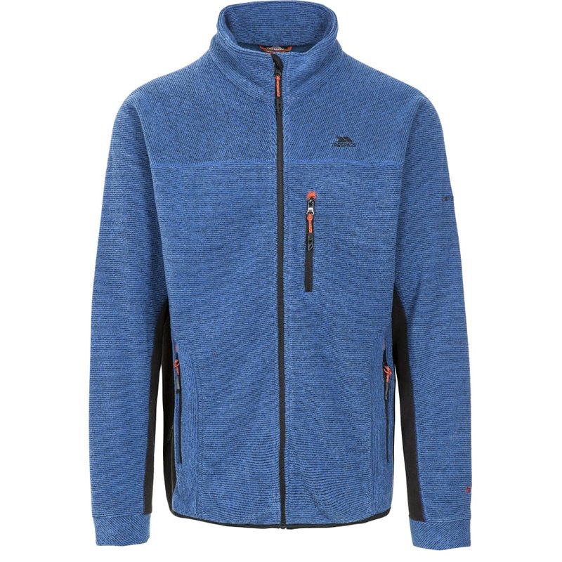 Trespass Mens Jynx Full Zip Fleece Jacket In Blue