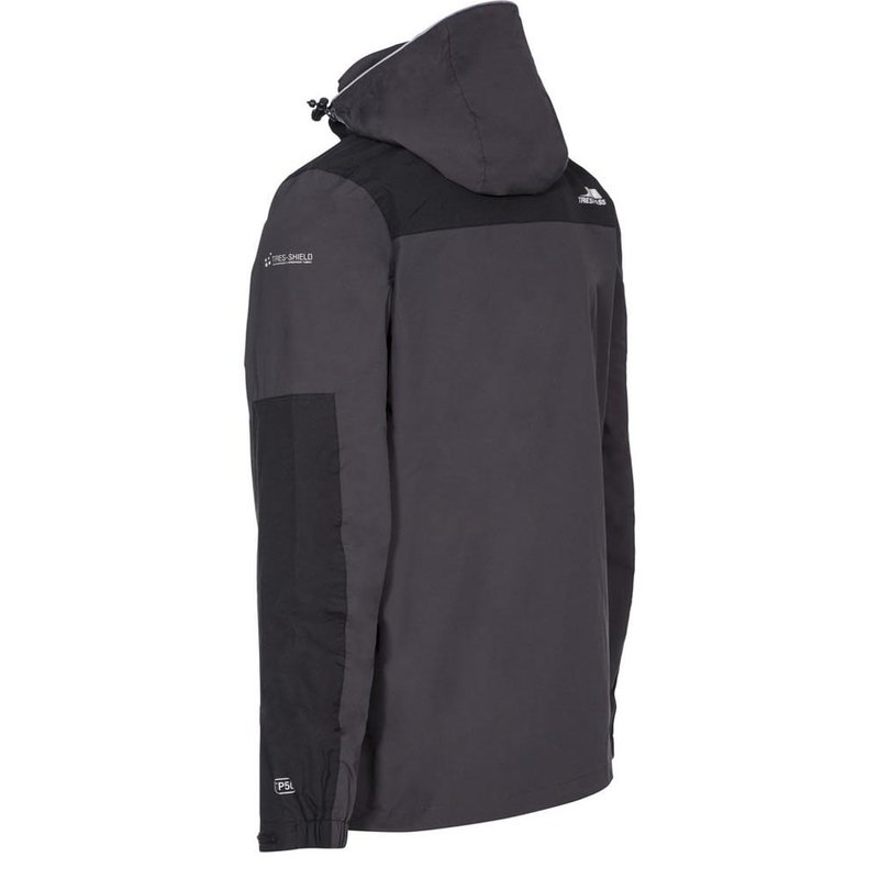 Shop Trespass Mens Trolamul Ski Jacket (dark Gray) In Grey