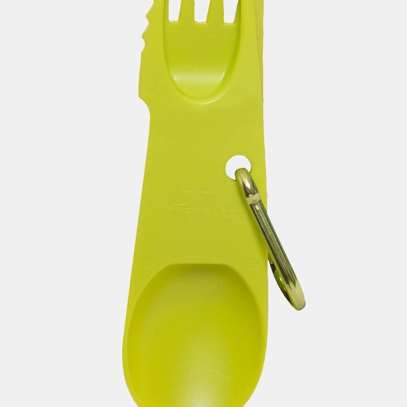 Trespass Snorky 3 In 1 Cutlery Utensil (green) (one Size)