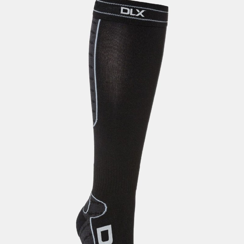 Trespass Trapped Ultralight Technical Ski Socks (1 Pair) (black)
