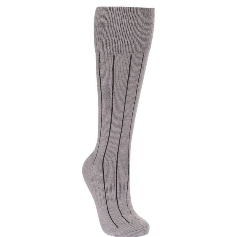 Trespass Unisex Adult Aroama Boot Socks In Grey
