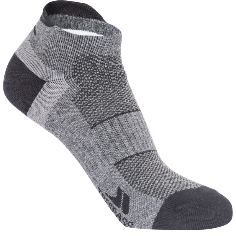 Trespass Unisex Adult Enclose Sports Socks (gray Melange) In Grey