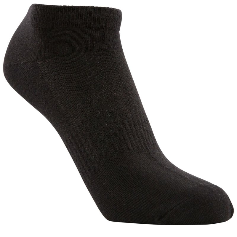 Trespass Unisex Adult Orbital Liner Socks (pack Of 5) (black)