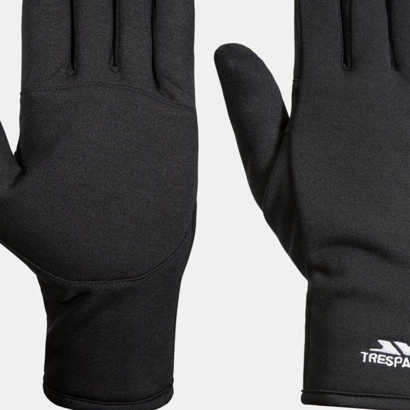 Trespass Unisex Adults Poliner Power Stretch Glove (black)