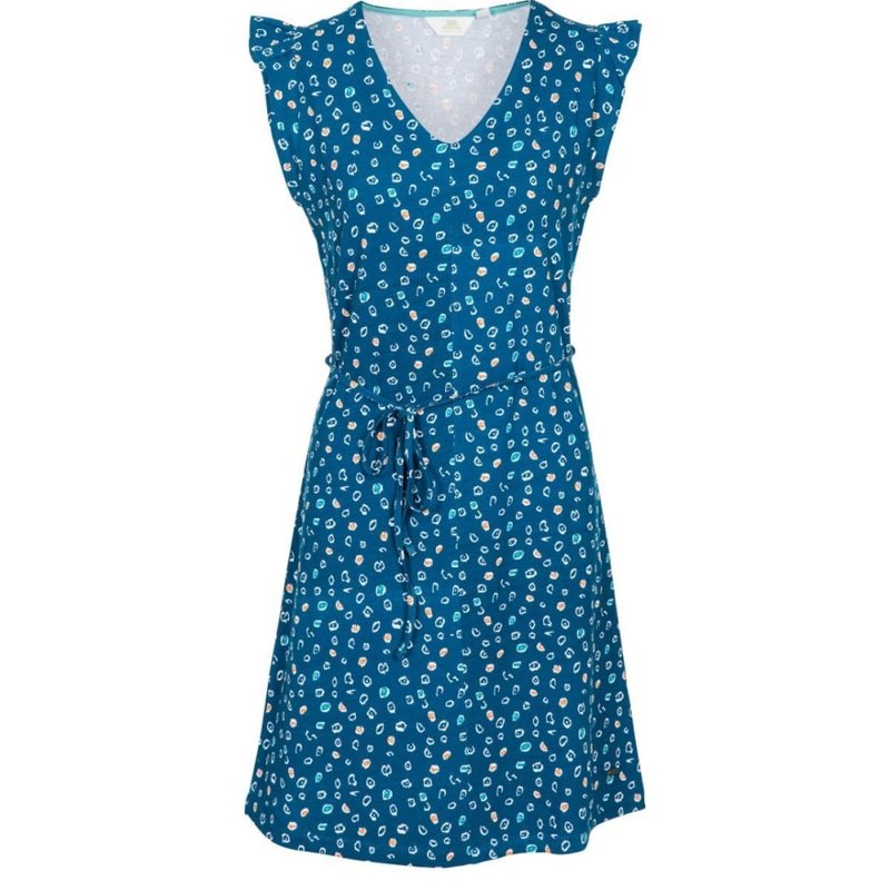 Trespass Womens/ladies Holly Summer Dress (cosmic Blue)