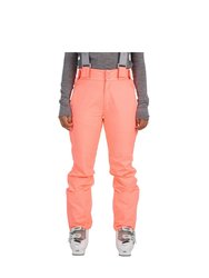 Trespass Womens/Ladies Jacinta DLX Ski Salopettes Trousers (Neon Coral) - Neon Coral
