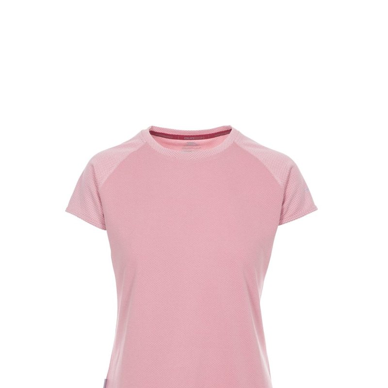 Trespass Womens/ladies Maddison Active Top (lilac Haze Stripe) In Pink