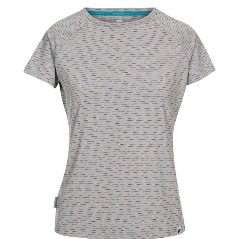 Trespass Womens/ladies Myrtle T-shirt In Grey