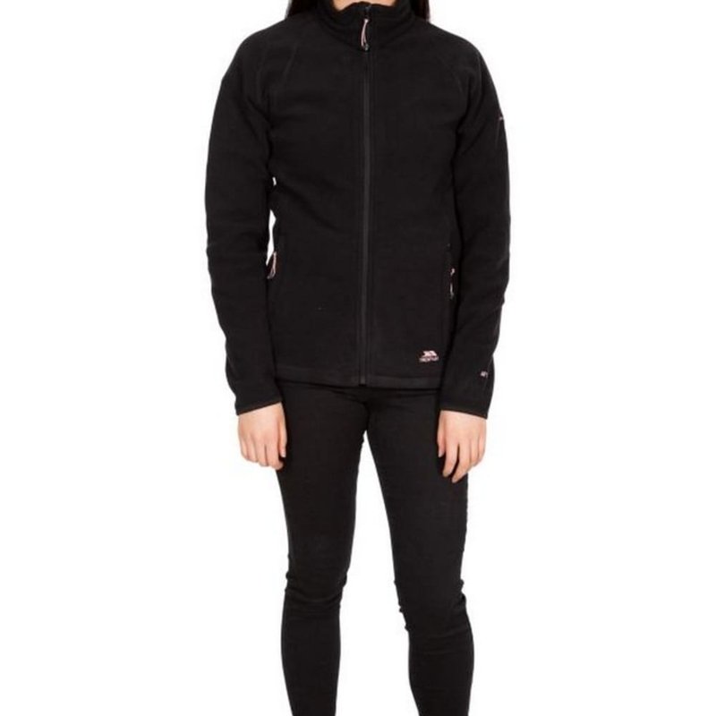 Trespass Womens/ladies Nonstop Fleece Jacket (black)