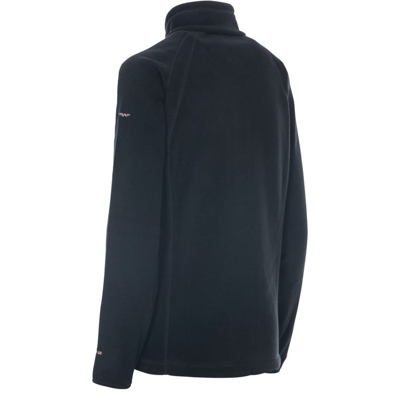 Shop Trespass Womens/ladies Nonstop Fleece Jacket (black)