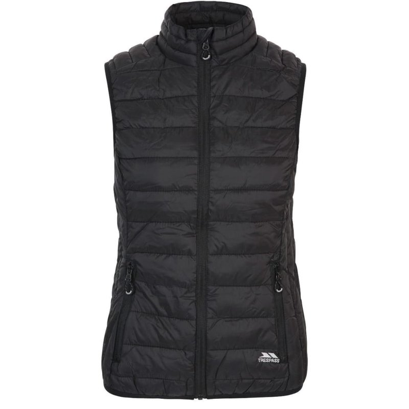 Trespass Womens/ladies Teeley Packaway Vest In Black