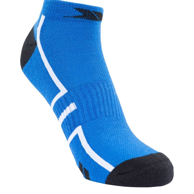 Trespass Unisex Adult Dinky Trainer Socks In Blue