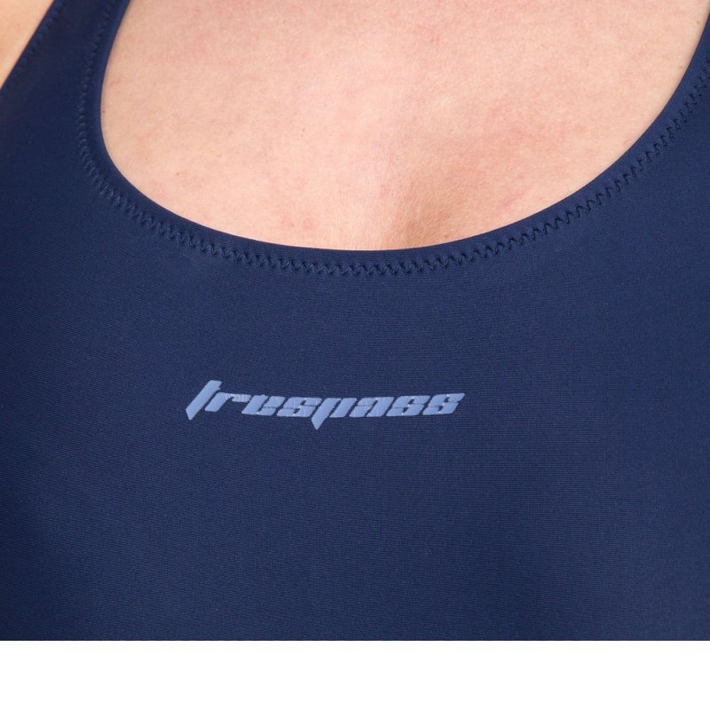 Shop Trespass Womens/ladies Adlington Swimsuit/swimming Costume In Blue
