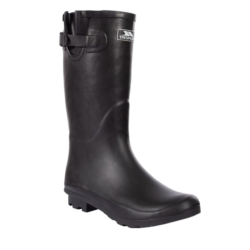 Trespass Womens/ladies Damon Waterproof Wellington Boots In Black