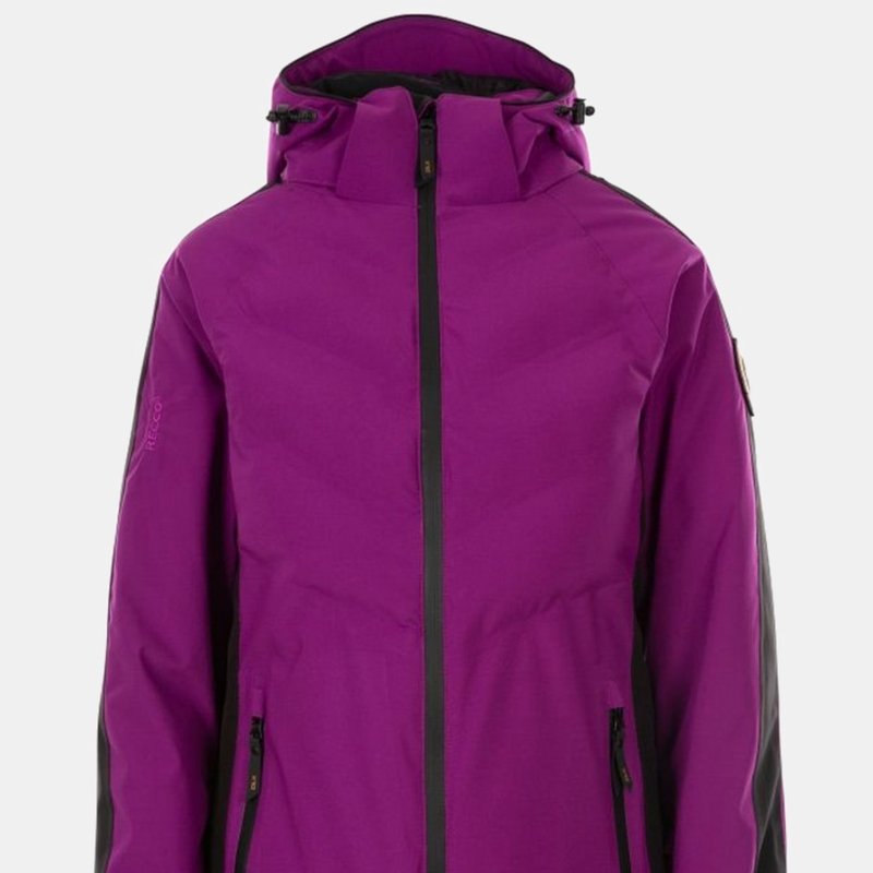 Trespass Womens/ladies Gabriella Dlx Ski Jacket In Purple