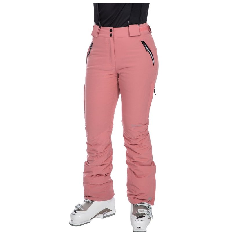 Trespass Womens/ladies Galaya Waterproof Ski Pants In Pink