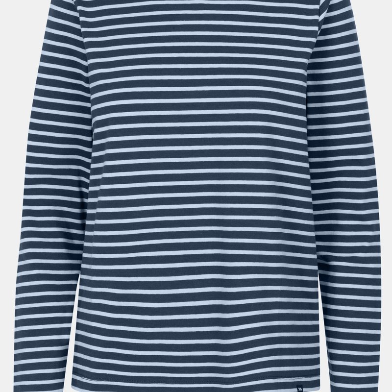 Trespass Womens/ladies Karen Yarn Dyed Stripe Shirt In Blue