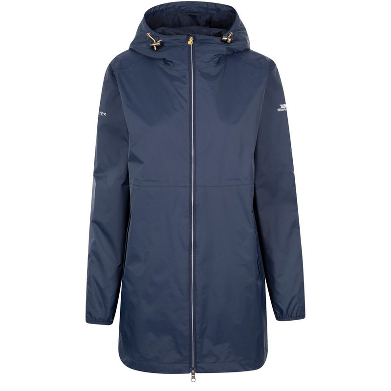 Trespass Womens/ladies Keepdry Tp75 Waterproof Jacket In Blue