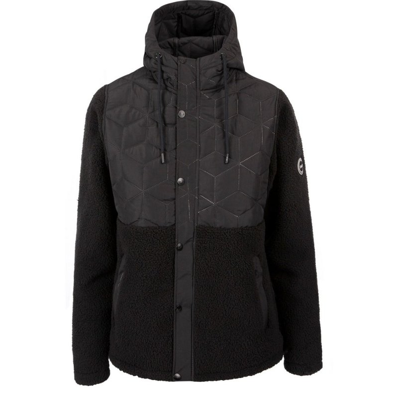 Trespass Womens/ladies Nicola Dlx Fleece Jacket In Black
