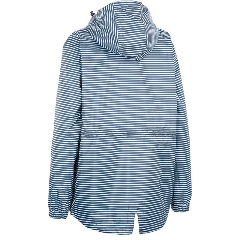 Shop Trespass Womens/ladies Niggle Tp75 Waterproof Jacket In Blue