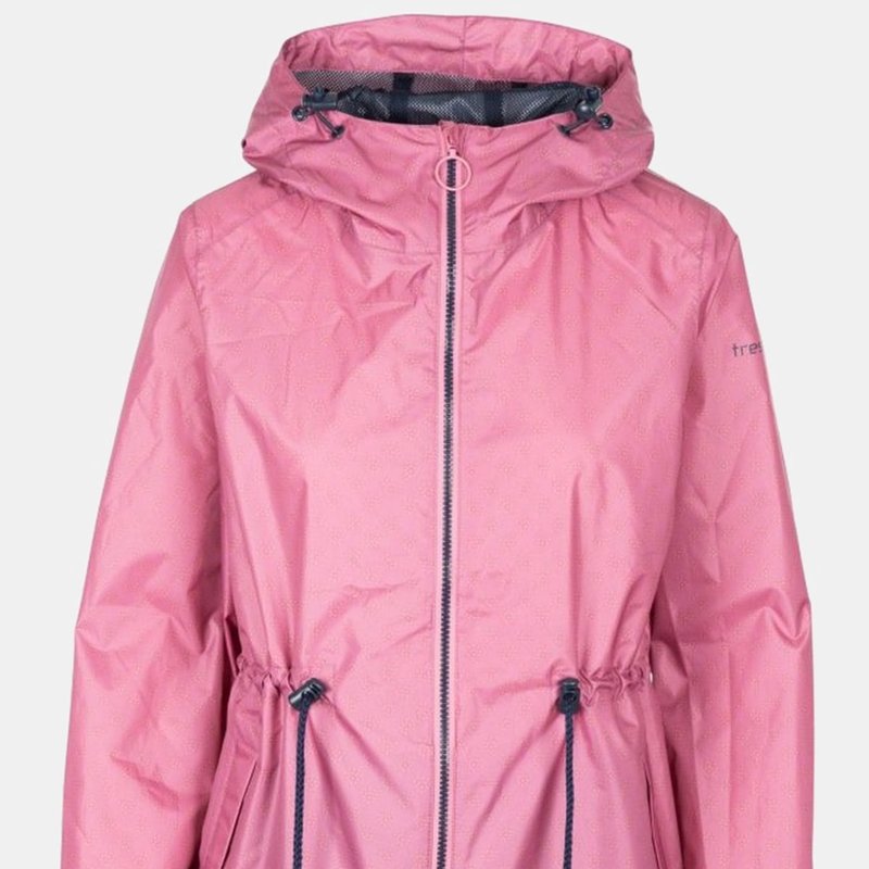 Trespass Womens/ladies Niggle Tp75 Waterproof Jacket In Pink