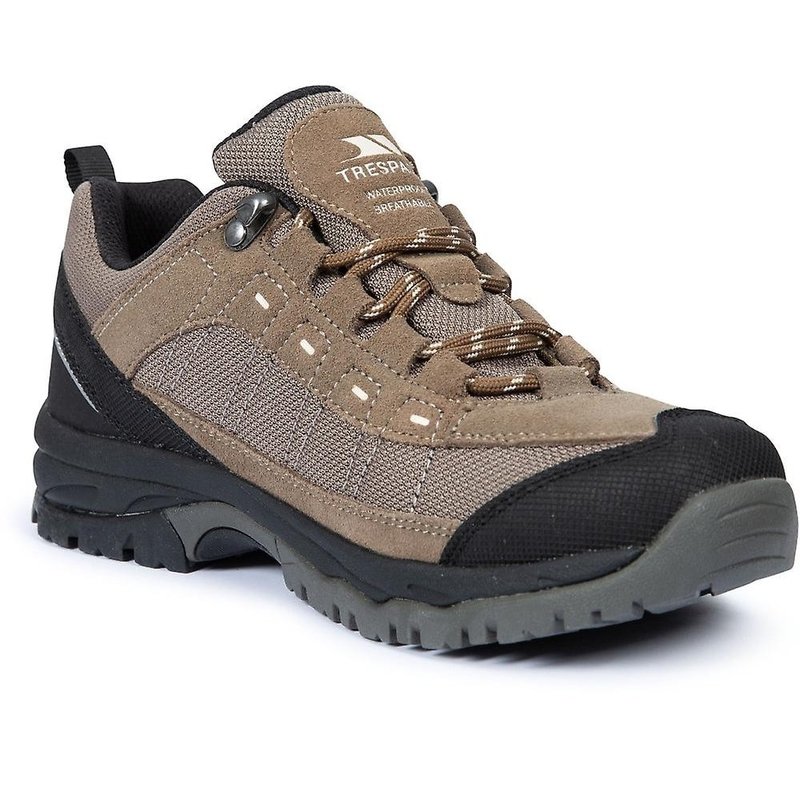 Trespass Womens/ladies Scree Lace Up Technical Walking Shoes In Brown