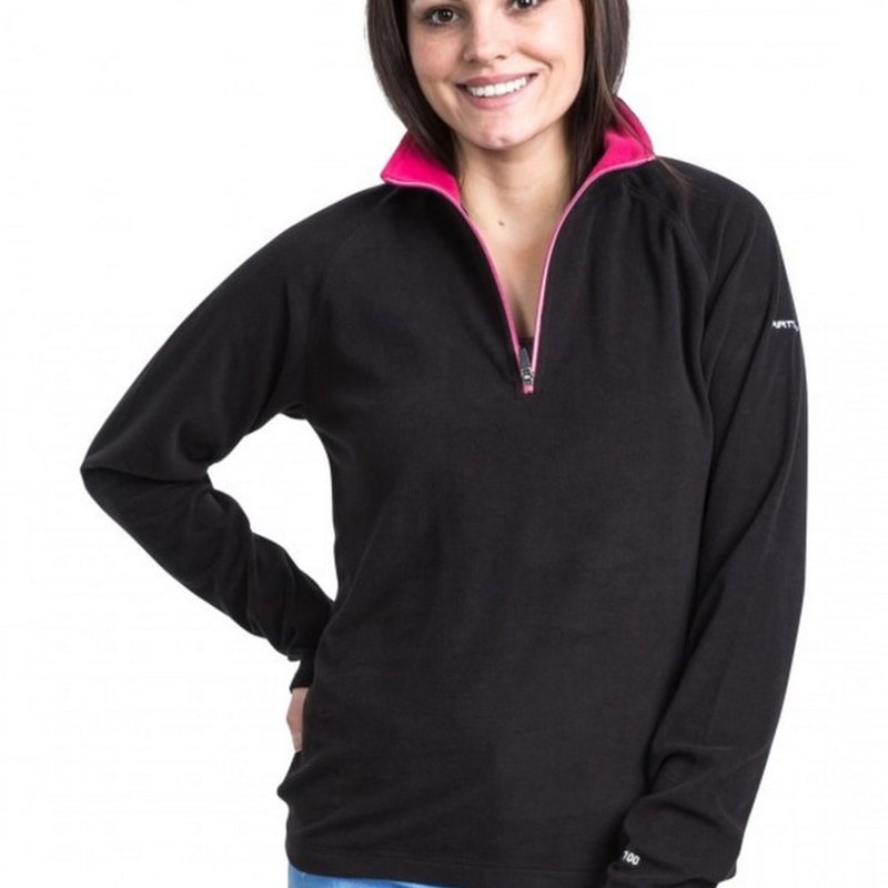 Trespass Womens/ladies Skylar Fleece Sweatshirt In Black