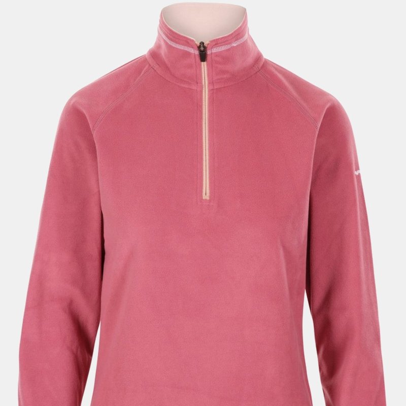 Trespass Womens/ladies Skylar Fleece Top In Pink