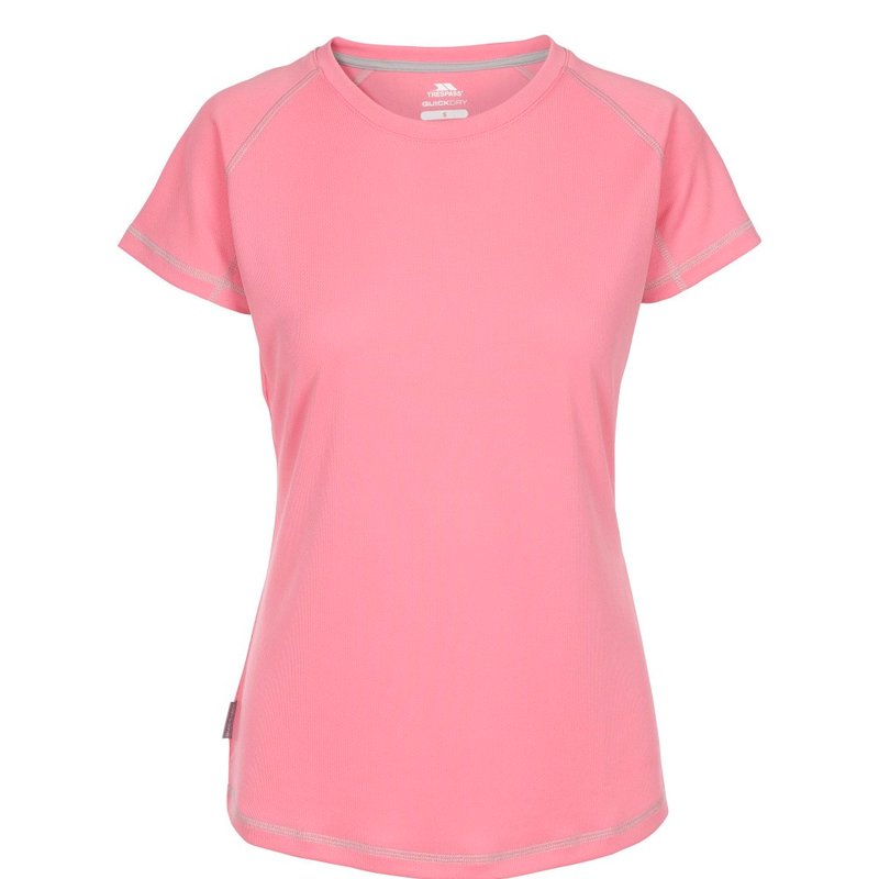 Trespass Womens/ladies Viktoria Active T-shirt In Pink
