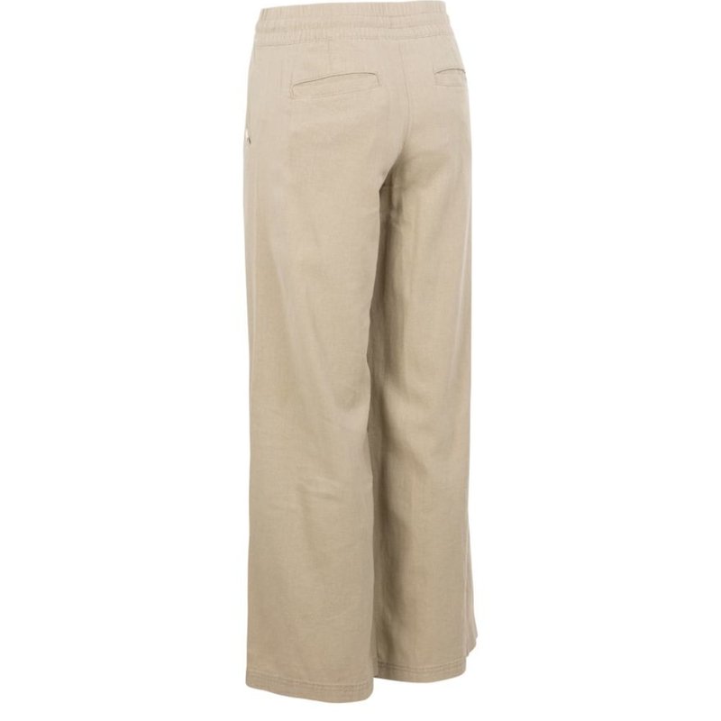 Shop Trespass Womens/ladies Zinny Wide Leg Pants In Brown