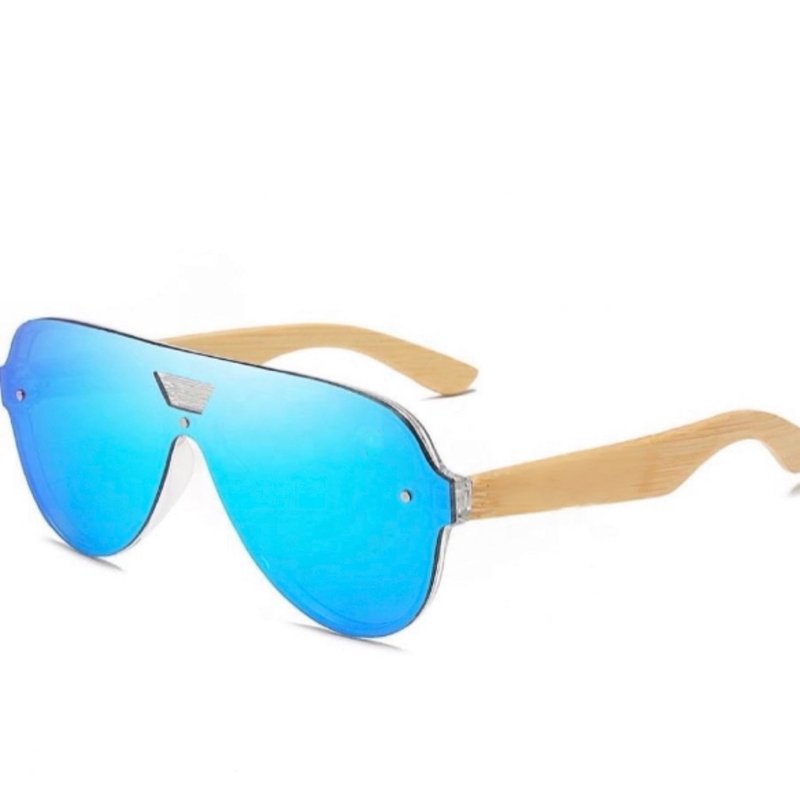Tribal Eyes Ace Aviator Unisex Sunglasses Reflectors In Blue