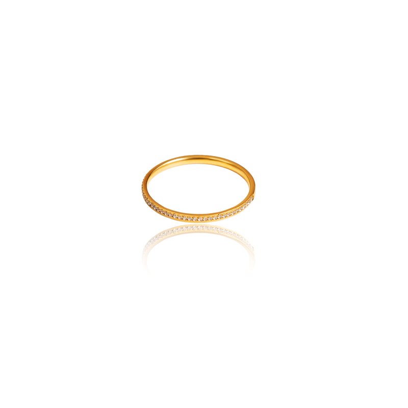 Shop Tseatjewelry Coco Ring In Gold