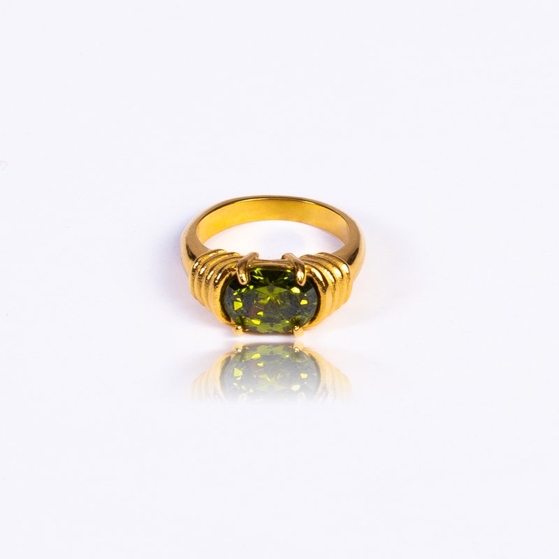 Shop Tseatjewelry Ease Ring In Gold
