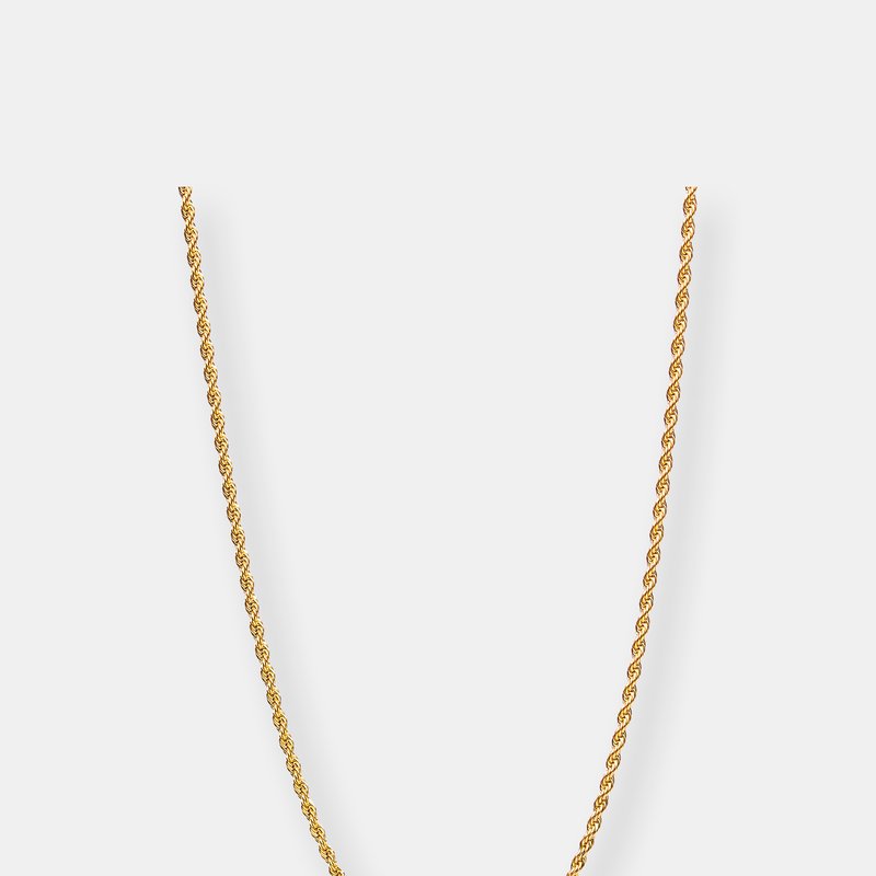 Tseatjewelry Still Necklace In 18k Gold Plated
