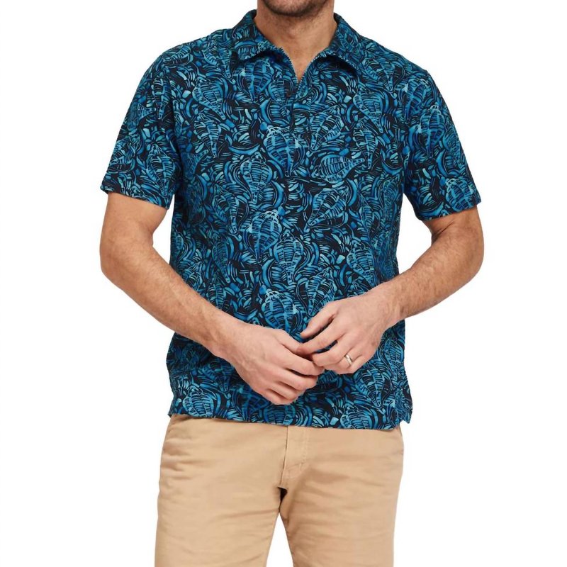 Shop Tyler Boe Men's Polo Short Sleeve Shirt In Blue