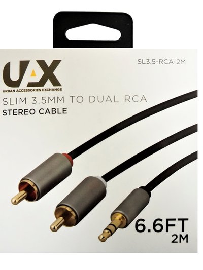 UAX 6 ft. 3.5mm to RCA Cable product