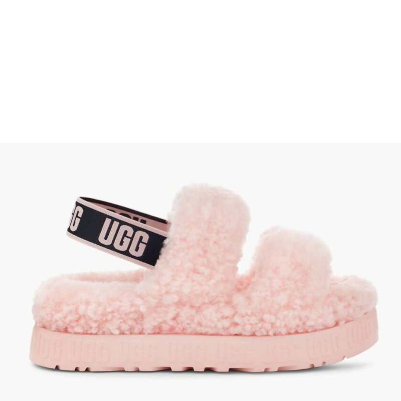 Shop Ugg Oh Fluffita Sandals In Pink