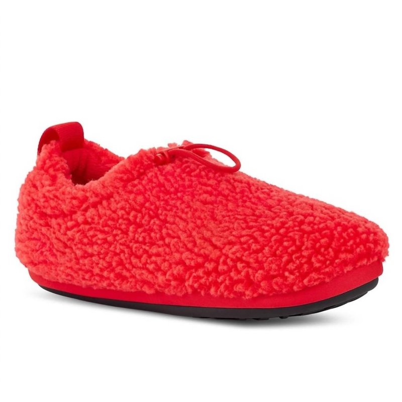 Shop Ugg Women's Plushy Slipper In Red