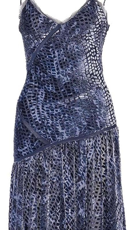 Shop Ulla Johnson Women's Elodie Blue Marine Velvet Midi Dress