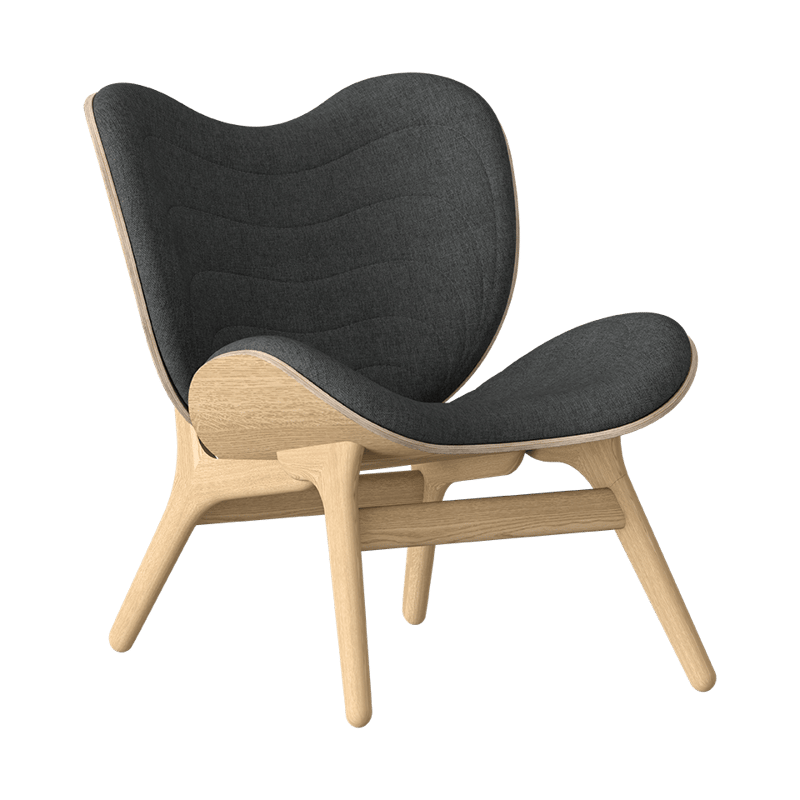 Umage A Conversation Piece, Lounge Chair, Low, Horizons In Black