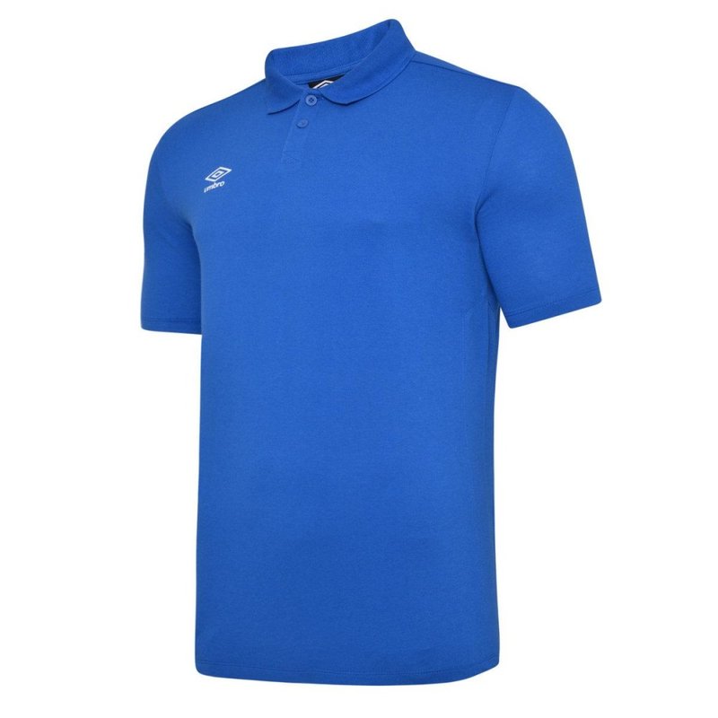 Umbro Boys Essential Polo Shirt In Blue