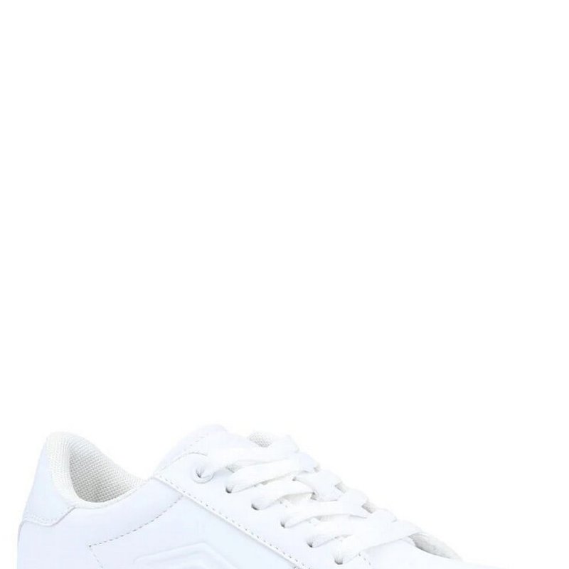 Umbro Childrens/kids Medway Lace Sneakers In White