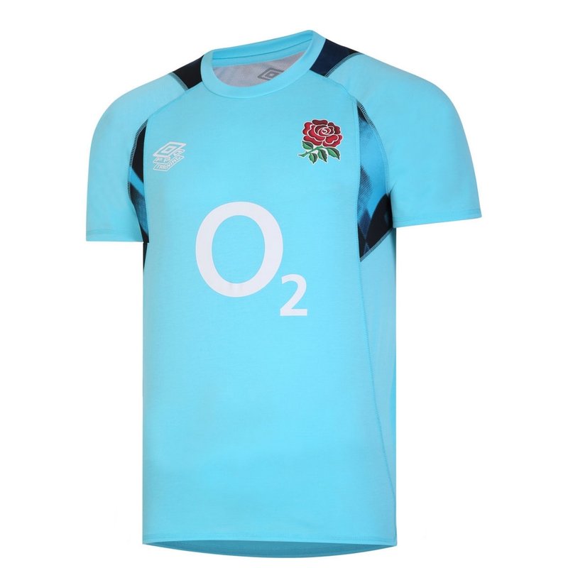 Umbro England Rugby Mens 22/23 Training Jersey In Blue