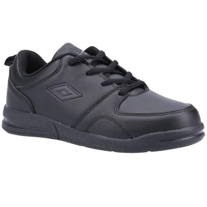 Umbro Kids Ashfield Lace Sneakers In Black