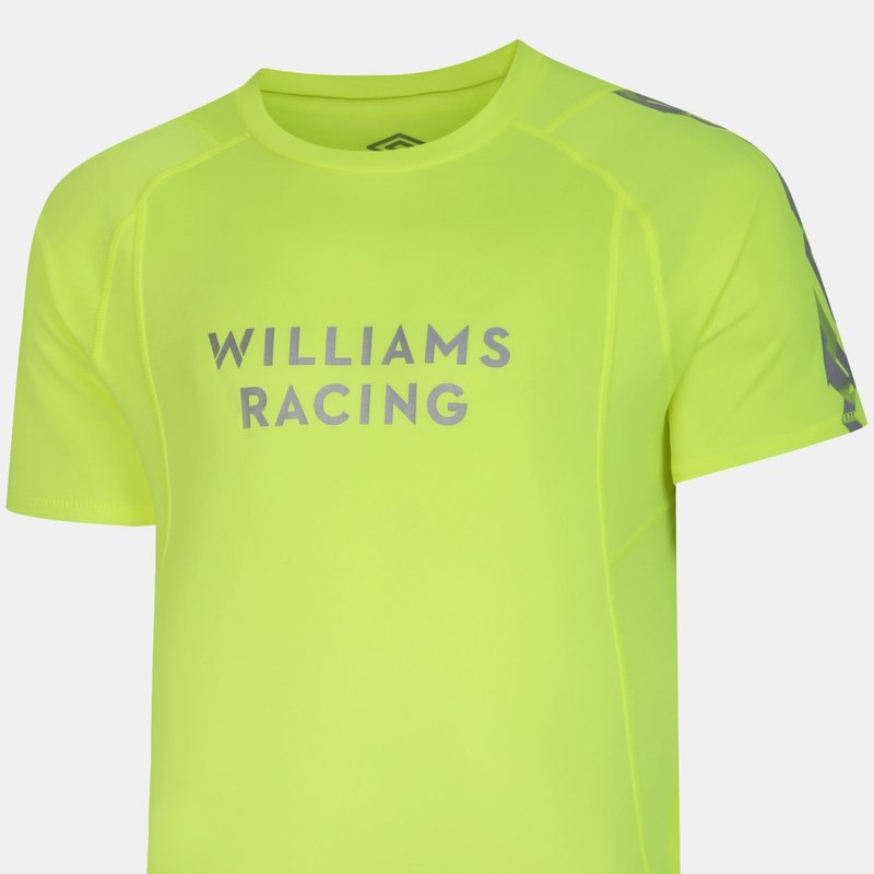 Umbro Mens ´23 Hazard Williams Racing Jersey In Yellow