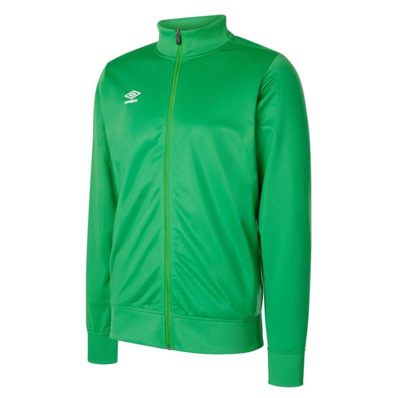 Umbro Mens Club Essential Jacket In Green