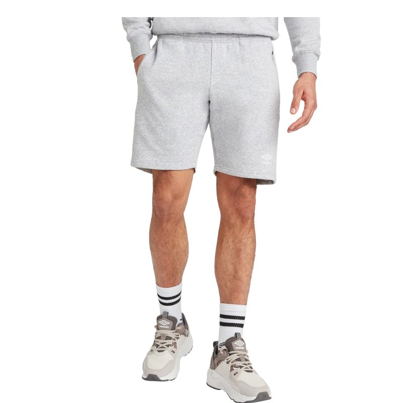 Umbro Mens Club Leisure Shorts In Grey