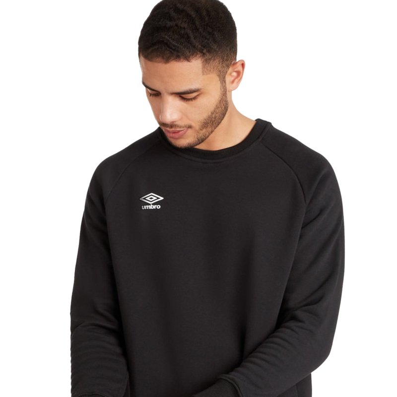 Umbro Mens Club Leisure Sweatshirt In Black