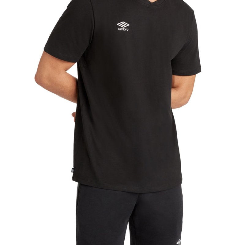 Umbro Mens Club Leisure T-shirt In Black